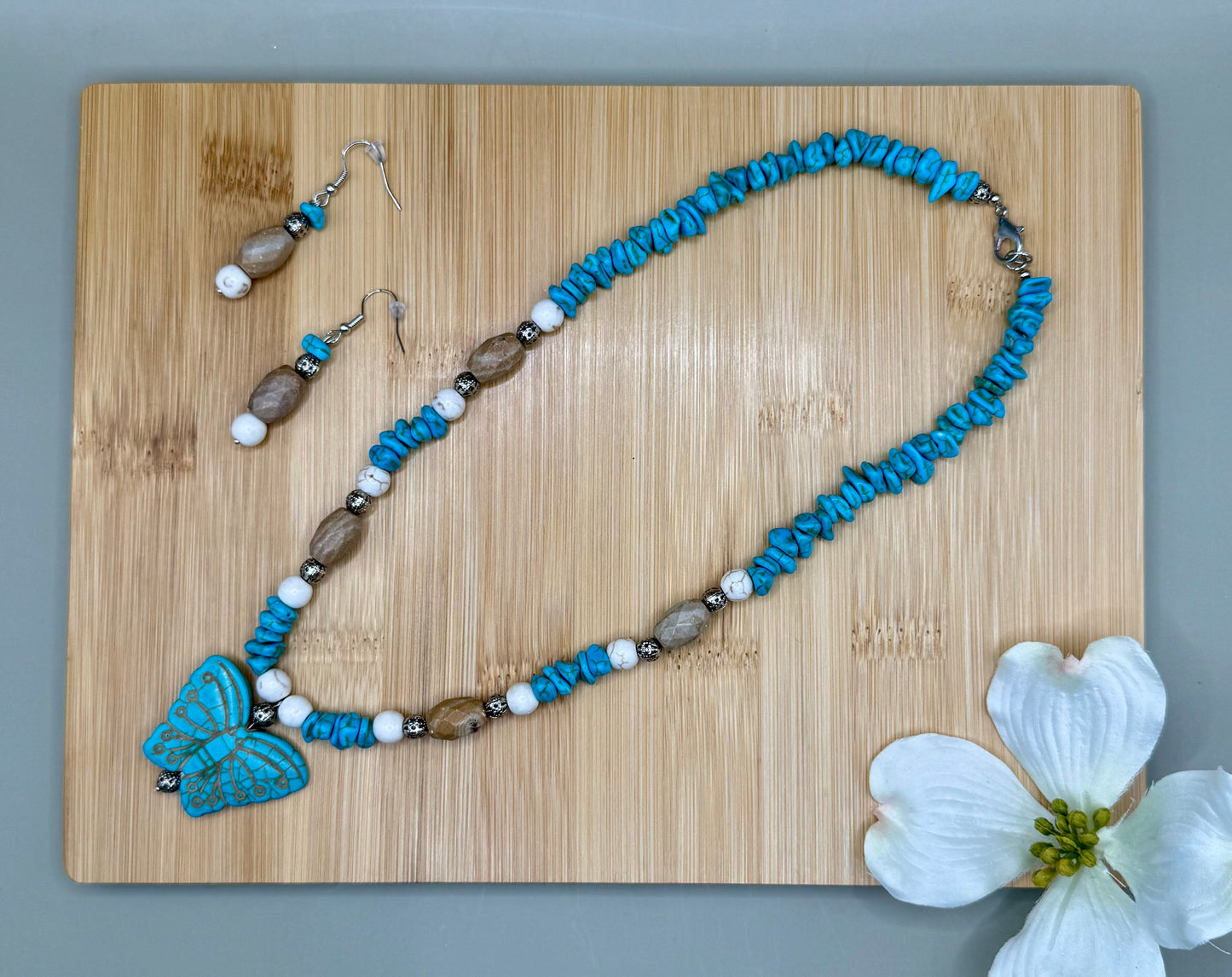 Butterf-Ly Collection Turquoise Set