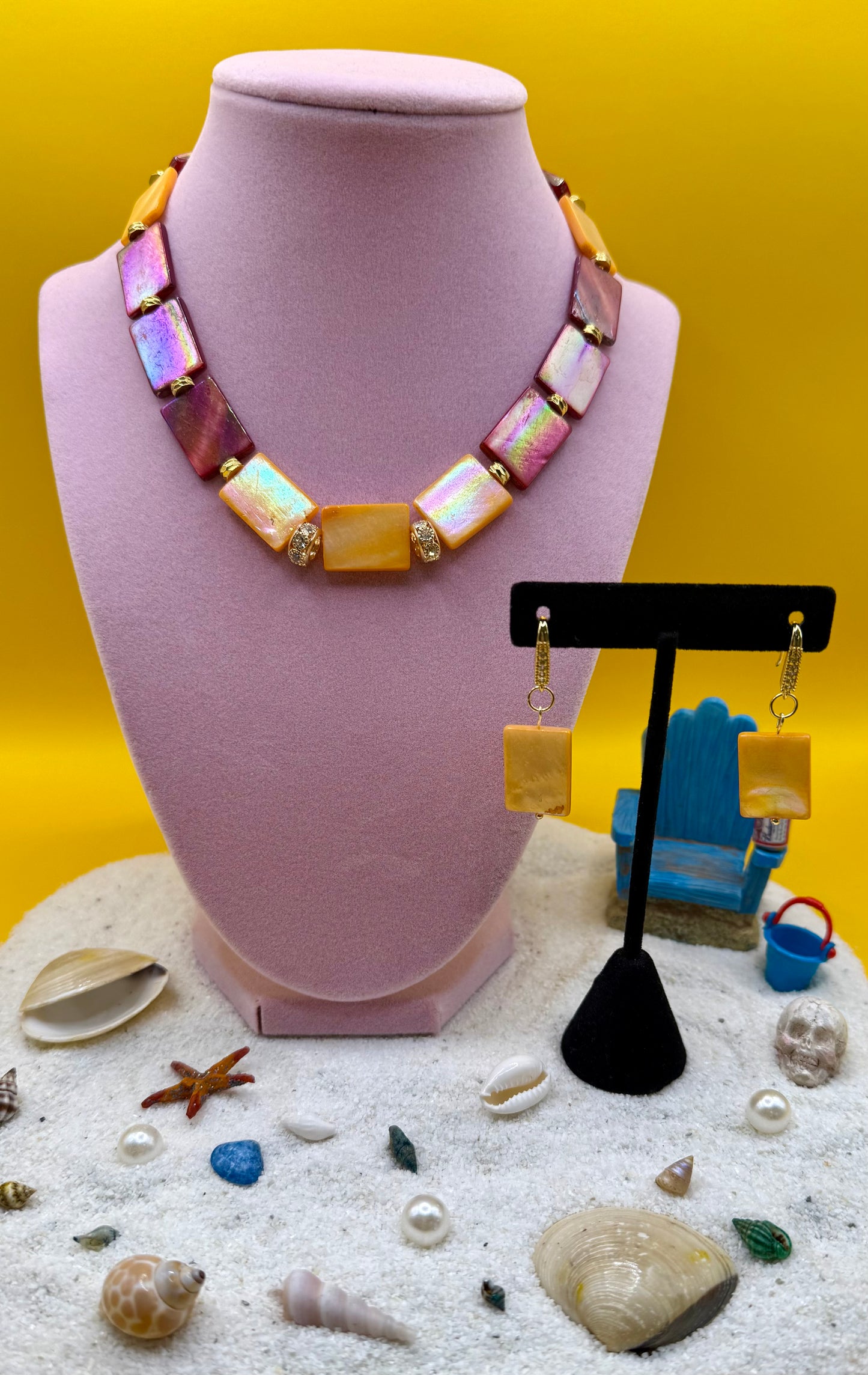 Mother of Pearl Choker