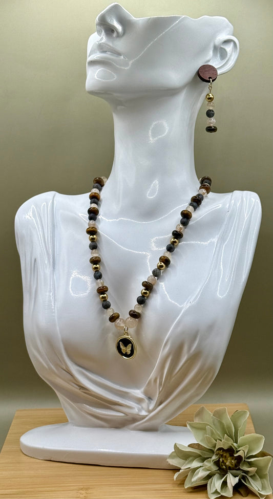 Botanical Choker Set